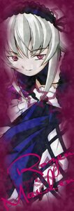 Rating: Safe Score: 0 Tags: 1girl detached_collar dress flower frilled_sleeves frills hairband image long_hair long_sleeves looking_at_viewer pink_eyes rose silver_hair solo suigintou wings User: admin