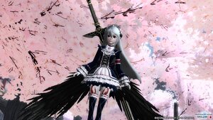 Rating: Safe Score: 0 Tags: 1girl cherry_blossoms frills hair_ornament image maid petals red_eyes short_hair solo suigintou thighhighs tree weapon User: admin