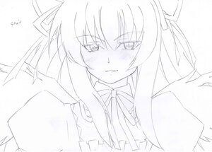 Rating: Safe Score: 0 Tags: 1girl auto_tagged blush greyscale image long_hair looking_at_viewer monochrome ribbon solo suigintou upper_body wings User: admin