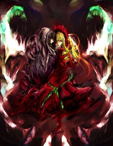 Rating: Safe Score: 0 Tags: 2girls blonde_hair dress hairband image long_hair multiple_girls pair red_dress shinku suigintou User: admin