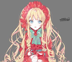 Rating: Safe Score: 0 Tags: 1girl bad_id bad_pixiv_id blonde_hair blue_eyes blush bonnet bow bowtie doll dress drill_hair flower green_bow image long_hair long_sleeves looking_at_viewer parted_lips piyo_(ppotatto) red_dress rose rozen_maiden shinku simple_background solo teeth twintails very_long_hair white_background User: admin
