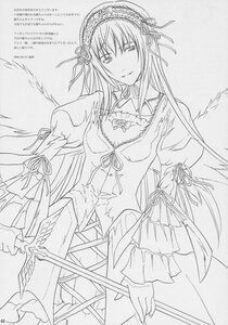 Rating: Safe Score: 0 Tags: 1girl doujinshi doujinshi_#81 dress frills greyscale hairband image long_hair long_sleeves looking_at_viewer monochrome multiple puffy_sleeves ribbon solo suigintou very_long_hair wings User: admin