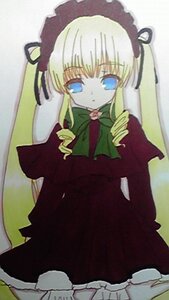 Rating: Safe Score: 0 Tags: 1girl blonde_hair blue_eyes bonnet bow bowtie dress drill_hair frills image long_hair long_sleeves looking_at_viewer shinku solo standing twin_drills User: admin