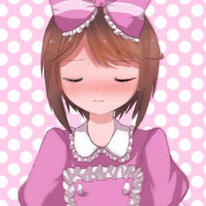 Rating: Safe Score: 0 Tags: 1girl blush bow brown_hair circle closed_eyes color_guide frills hair_bow halftone halftone_background image mushroom pajamas pink_bow polka_dot polka_dot_background polka_dot_bikini polka_dot_bow polka_dot_bra polka_dot_dress polka_dot_legwear polka_dot_panties polka_dot_ribbon polka_dot_skirt polka_dot_swimsuit short_hair solo souseiseki unmoving_pattern User: admin