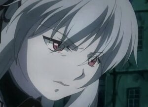 Rating: Safe Score: 0 Tags: 1girl bangs close-up closed_mouth face image looking_at_viewer monochrome red_eyes solo spot_color suigintou User: admin