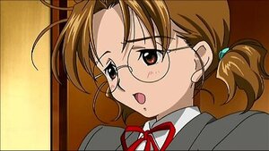 Rating: Safe Score: 0 Tags: 1girl :o bangs blush brown_eyes brown_hair glasses image kanaria open_mouth ribbon shirt short_twintails solo twintails User: admin