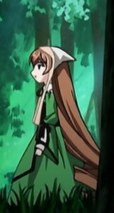 Rating: Safe Score: 0 Tags: 1girl apron black_eyes dress grass holding holding_weapon image long_hair long_sleeves outdoors solo standing suiseiseki tree very_long_hair weapon User: admin
