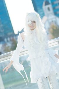 Rating: Safe Score: 0 Tags: 1girl blurry blurry_background blurry_foreground depth_of_field dress kirakishou long_hair photo solo standing white_dress white_hair User: admin