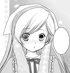 Rating: Safe Score: 0 Tags: 1girl blush frills greyscale image japanese_clothes kimono long_hair looking_at_viewer monochrome ribbon solo suiseiseki twintails User: admin