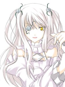 Rating: Safe Score: 0 Tags: 1girl bare_shoulders eyepatch flower hair_ornament image kirakishou lolita_fashion long_hair long_sleeves looking_at_viewer open_mouth ribi rose rozen_maiden solo striped two_side_up upper_body white_hair yellow_eyes User: admin