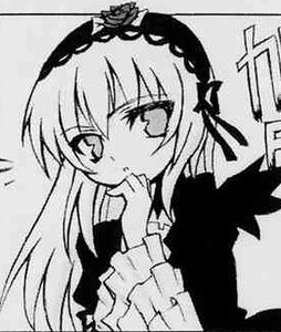 Rating: Safe Score: 0 Tags: 1girl dress greyscale hairband image lolita_hairband long_hair long_sleeves looking_at_viewer monochrome simple_background solo suigintou upper_body wings User: admin