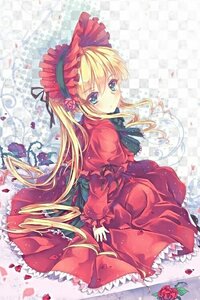 Rating: Safe Score: 0 Tags: 1girl blonde_hair blue_eyes bow capelet dress flower hairband image lolita_fashion long_hair long_sleeves looking_at_viewer looking_back petals red_dress ribbon rose rose_petals shinku solo twintails very_long_hair User: admin