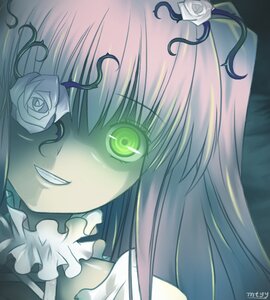 Rating: Safe Score: 0 Tags: 1girl bad_id bad_pixiv_id eyepatch flower green_eyes grin hair_ornament image kirakishou long_hair mtyy photoshop_(medium) pink_hair purple_hair rose rozen_maiden smile solo white_flower white_rose User: admin