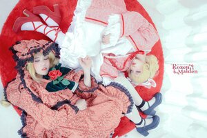 Rating: Safe Score: 0 Tags: blonde_hair closed_eyes dress flower frills high_heels lips multiple_cosplay multiple_girls rose shoes siblings sleeping tagme User: admin