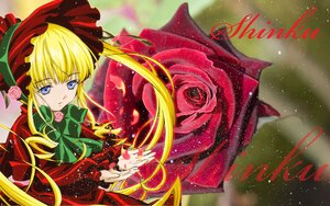 Rating: Safe Score: 0 Tags: 1girl auto_tagged blonde_hair blue_eyes bonnet bow bowtie dress flower green_bow green_neckwear image long_hair long_sleeves looking_at_viewer pink_flower pink_rose red_dress red_flower rose shinku sidelocks solo twintails User: admin