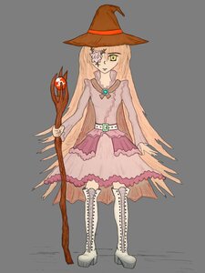 Rating: Safe Score: 0 Tags: 1girl belt boots cross-laced_footwear dress flower full_body hair_over_one_eye hat image jewelry kirakishou knee_boots lace-up_boots long_hair solo staff thigh_boots transparent_background witch witch_hat yellow_eyes User: admin