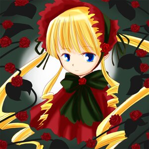 Rating: Safe Score: 0 Tags: 1girl blonde_hair blue_eyes bow camellia capelet drill_hair flower green_bow hat image long_hair orange_flower pink_rose purple_rose red_flower red_rose rose rose_petals shinku solo thorns twin_drills twintails yellow_rose User: admin