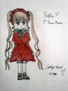 Rating: Safe Score: 0 Tags: 1girl blonde_hair bonnet bow bowtie capelet dress full_body green_bow green_neckwear image long_hair long_sleeves looking_at_viewer photo red_dress shinku shoes solo standing twintails very_long_hair User: admin
