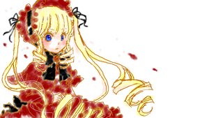 Rating: Safe Score: 0 Tags: 1girl blonde_hair blue_eyes blush bonnet bow bug butterfly dress drill_hair image insect long_hair long_sleeves looking_at_viewer red_dress shinku simple_background solo twintails very_long_hair white_background User: admin