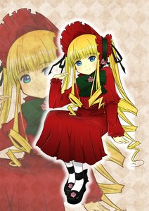 Rating: Safe Score: 0 Tags: 1girl bangs black_footwear blonde_hair blue_eyes blush bonnet bow bowtie dress drill_hair full_body image long_hair long_sleeves looking_at_viewer red_dress shinku shoes sidelocks solo standing twin_drills twintails very_long_hair zoom_layer User: admin