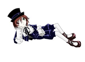 Rating: Safe Score: 0 Tags: 1boy auto_tagged boots brown_hair frills full_body green_eyes hat heterochromia image long_sleeves looking_at_viewer pantyhose red_eyes ribbon shorts solo souseiseki top_hat white_legwear User: admin