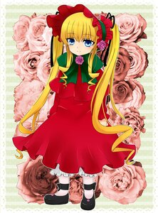 Rating: Safe Score: 0 Tags: 1girl auto_tagged blonde_hair blue_eyes bonnet bow bowtie dress flower full_body green_bow image long_hair long_sleeves looking_at_viewer pink_flower pink_rose red_dress red_flower red_rose rose shinku shoes sidelocks solo twintails User: admin