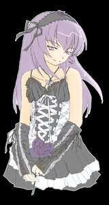 Rating: Safe Score: 0 Tags: 1girl bare_shoulders cowboy_shot cross-laced_clothes dress flower frills gothic_lolita hairband image lolita_fashion lolita_hairband long_hair looking_at_viewer rose solo suigintou User: admin