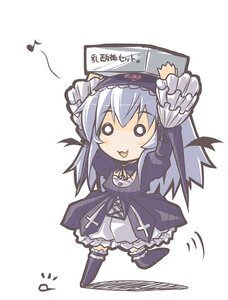 Rating: Safe Score: 0 Tags: 1girl :3 arms_up bad_id bad_pixiv_id boots box carrying carrying_overhead chibi dress eighth_note flower frills gothic_lolita hairband image knee_boots lactic_acid_bacteria lolita_fashion lolita_hairband long_hair musical_note rikumaru rose rozen_maiden silver_hair solo striped suigintou translated wings User: admin