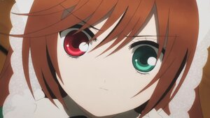 Rating: Safe Score: 0 Tags: 1girl bangs close-up closed_mouth eyebrows_visible_through_hair face green_eyes hair_between_eyes image looking_at_viewer red_eyes short_hair solo suiseiseki User: admin