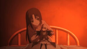 Rating: Safe Score: 0 Tags: 2girls image kakizaki_megu long_hair multiple_girls sitting smile solo suigintou User: admin