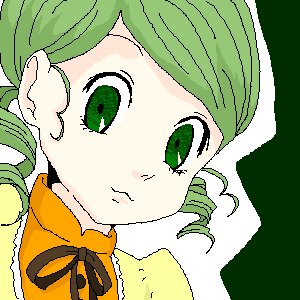 Rating: Safe Score: 0 Tags: 1girl face green_eyes green_hair image kanaria looking_at_viewer portrait solo transparent_background User: admin