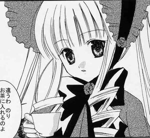 Rating: Safe Score: 0 Tags: 1girl bangs blush bowtie greyscale image long_hair long_sleeves looking_at_viewer monochrome shinku sidelocks simple_background solo twintails upper_body white_background User: admin