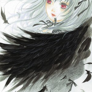 Rating: Safe Score: 0 Tags: 1girl bird black_feathers black_ribbon black_wings crow dove eyelashes feathered_wings feathers hair_ribbon hatsune_miku image lips long_hair looking_at_viewer red_eyes ribbon solo suigintou traditional_media wings User: admin