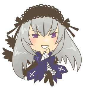 Rating: Safe Score: 0 Tags: 1girl black_wings blush chibi dress flower full_body grin hairband image long_hair long_sleeves looking_at_viewer purple_eyes silver_hair simple_background smile solo suigintou white_background wings User: admin