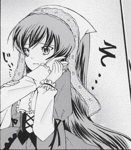 Rating: Safe Score: 0 Tags: 1girl blush greyscale halftone head_scarf image long_hair long_sleeves monochrome polka_dot solo solo_focus suiseiseki tears User: admin