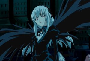 Rating: Safe Score: 0 Tags: 1girl :d black_dress black_ribbon black_wings detached_collar dress frills hairband image long_hair long_sleeves looking_at_viewer open_mouth puffy_sleeves red_eyes ribbon silver_hair smile solo suigintou very_long_hair wings User: admin