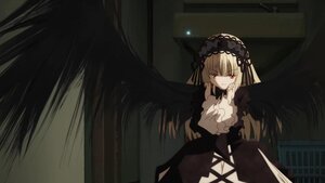 Rating: Safe Score: 0 Tags: 1girl auto_tagged black_ribbon black_wings dress feathered_wings frills hairband image lolita_hairband long_hair long_sleeves looking_at_viewer possible_duplicate red_eyes ribbon solo suigintou wings User: admin