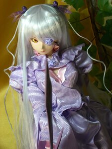 Rating: Safe Score: 0 Tags: 1girl barasuishou doll dress eyepatch flower frills hair_ornament heterochromia long_hair ribbon solo very_long_hair yellow_eyes User: admin