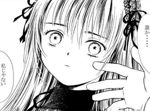 Rating: Safe Score: 0 Tags: 1girl bangs blush face greyscale hair_ornament hair_ribbon image long_hair looking_at_viewer monochrome ribbon simple_background solo speech_bubble suigintou white_background User: admin