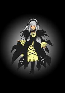 Rating: Safe Score: 0 Tags: 1girl bangs black_background black_dress black_footwear black_wings boots closed_mouth cross dress eyebrows_visible_through_hair full_body hairband image long_hair long_sleeves looking_at_viewer red_eyes ribbon silver_hair simple_background solo standing suigintou wings User: admin