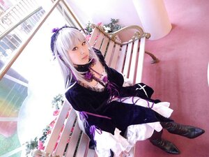 Rating: Safe Score: 0 Tags: 1girl dress flower frills gothic_lolita hairband indoors lips lolita_fashion long_hair sitting solo suigintou User: admin