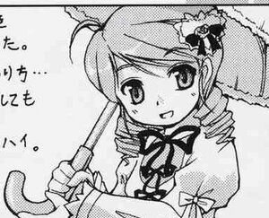 Rating: Safe Score: 0 Tags: 1girl bow bowtie drill_hair greyscale hair_ornament holding image kanaria monochrome puffy_sleeves ribbon smile solo tomoe_mami twin_drills User: admin