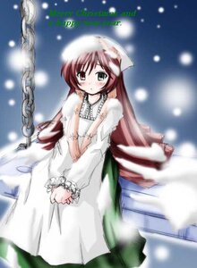 Rating: Safe Score: 0 Tags: 1girl artist_request blush chain dress green_eyes heterochromia image long_hair long_sleeves looking_at_viewer outdoors photoshop_(medium) red_eyes rozen_maiden snow snowing solo standing suiseiseki very_long_hair white_dress User: admin