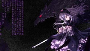 Rating: Safe Score: 0 Tags: 1girl auto_tagged black_wings dress frilled_sleeves frills hairband image long_hair long_sleeves ribbon solo suigintou wings User: admin