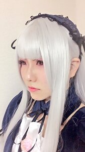 Rating: Safe Score: 0 Tags: 1girl bangs blunt_bangs closed_mouth detached_collar eyelashes face lace lips long_hair portrait red_eyes ribbon solo suigintou white_hair User: admin