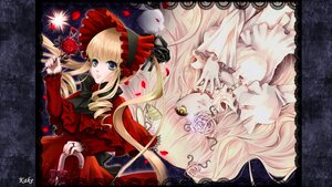 Rating: Safe Score: 0 Tags: 2girls blonde_hair blue_eyes bonnet bow dress eyepatch flower frills image kirakishou lolita_fashion long_hair long_sleeves looking_at_viewer multiple_girls pair petals rose shinku yellow_eyes User: admin