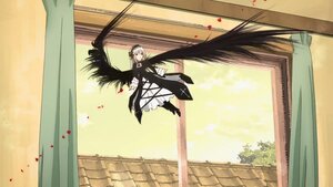 Rating: Safe Score: 0 Tags: 1girl black_wings dress feathers hairband image long_sleeves looking_at_viewer solo suigintou window wings User: admin