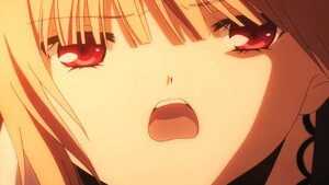 Rating: Safe Score: 3 Tags: 1girl bangs blonde_hair close-up eyebrows_visible_through_hair face image looking_at_viewer open_mouth red_eyes solo suigintou teeth User: admin