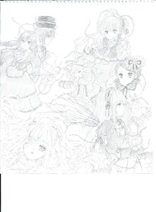 Rating: Safe Score: 0 Tags: auto_tagged bonnet dress flower hairband hat image lolita_hairband long_hair looking_at_viewer monochrome multiple multiple_girls rose shinku siblings sisters sketch smile souseiseki suigintou suiseiseki tagme top_hat twins twintails wings User: admin
