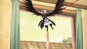 Rating: Safe Score: 0 Tags: 1girl black_dress black_wings curtains dress feathered_wings image long_sleeves solo suigintou window wings User: admin